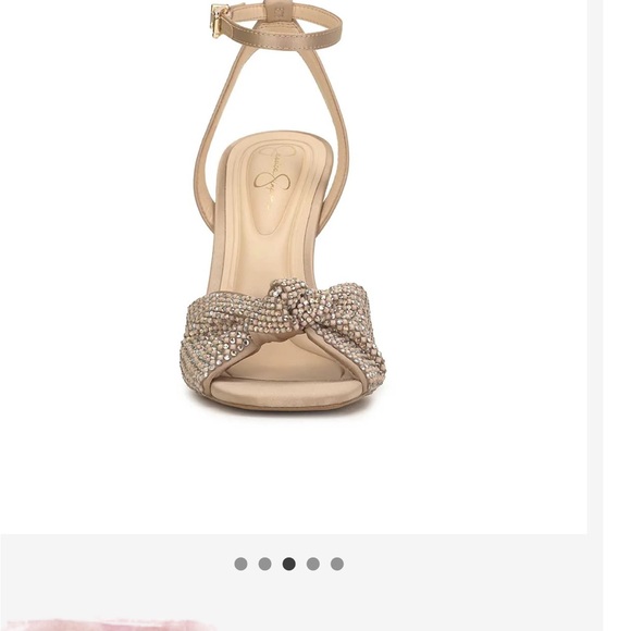 Jessica Simpson Ohela Heel in Gold 6 - Picture 3 of 4